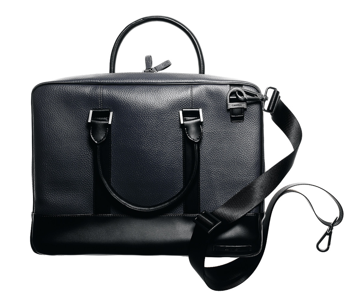 Coach Harrison Multi-compartment Briefcase in Black Leather 