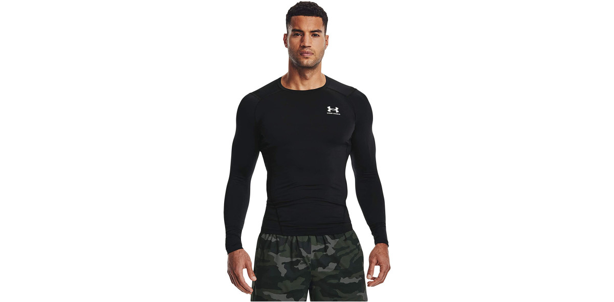 Under Armour Men UA HeatGear Long Sleeve, Long-Sleeve Functional