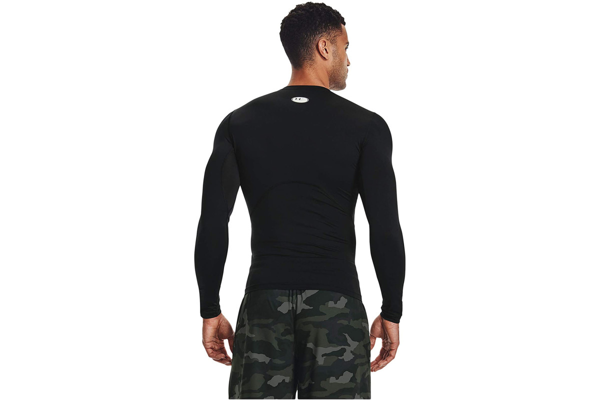 Under Armour Training HeatGear Compression Long Shorts In Grey