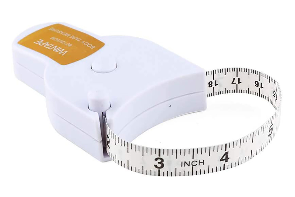 Body Measuring Tape - Compact, Ergonomic Body Measurement Tape with  One-Button Retraction Design - Smart, Accurate Way to Track Muscle Gain,  Fat Loss