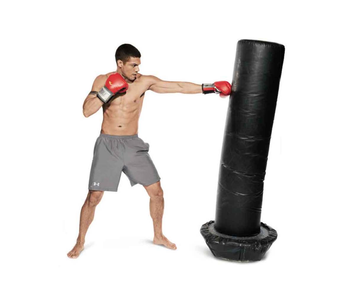 47" Heavy Boxing Punching Bag Training Gloves Set Kicking MMA Workout  GYM | eBay