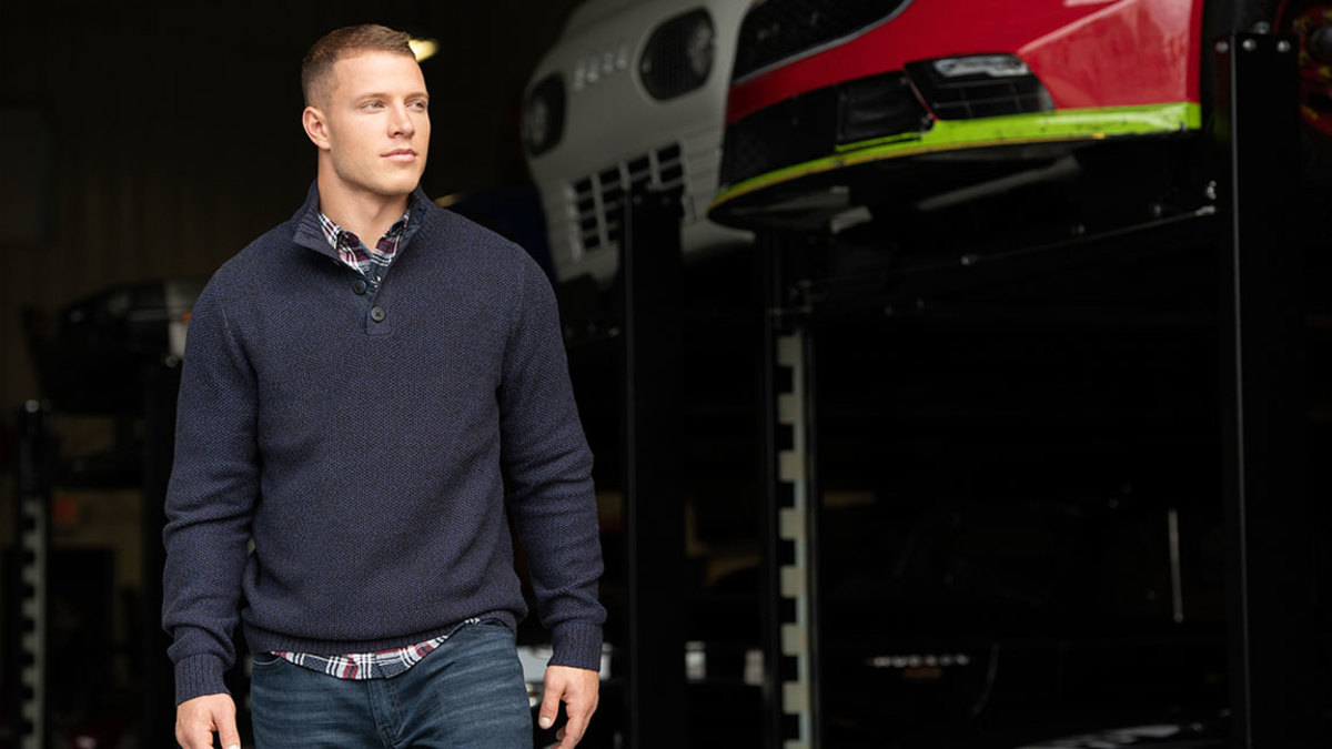 Christian McCaffrey is giving his Carolina Panthers teammates the gift of  flannel