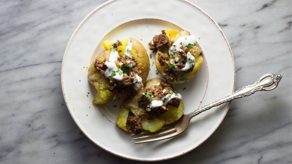 Crispy Smashed Potatoes - Healthy Fitness Meals