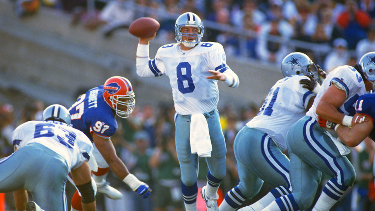 Super Bowl XXVII - Cowboys 52 Bills 17 - MVP Cowboys QB Troy Aikman