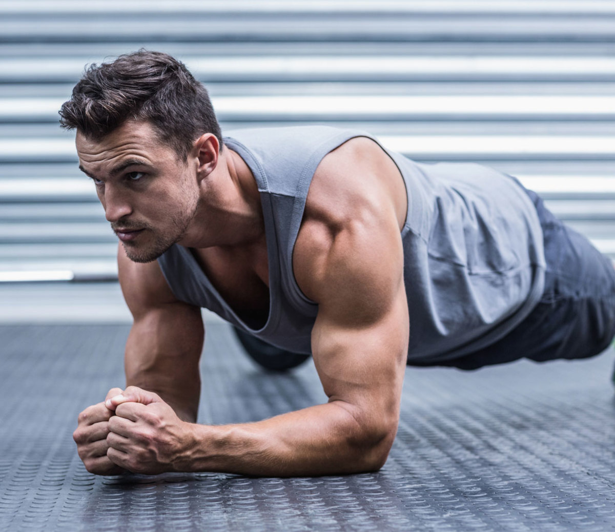 workout routines for men at the gym