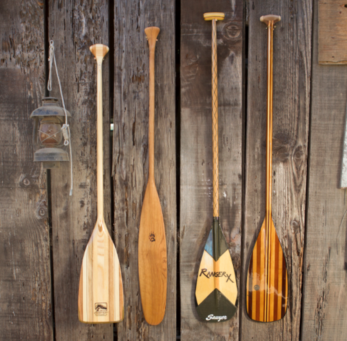 4 do-it-all wood canoe paddles - Men's Journal