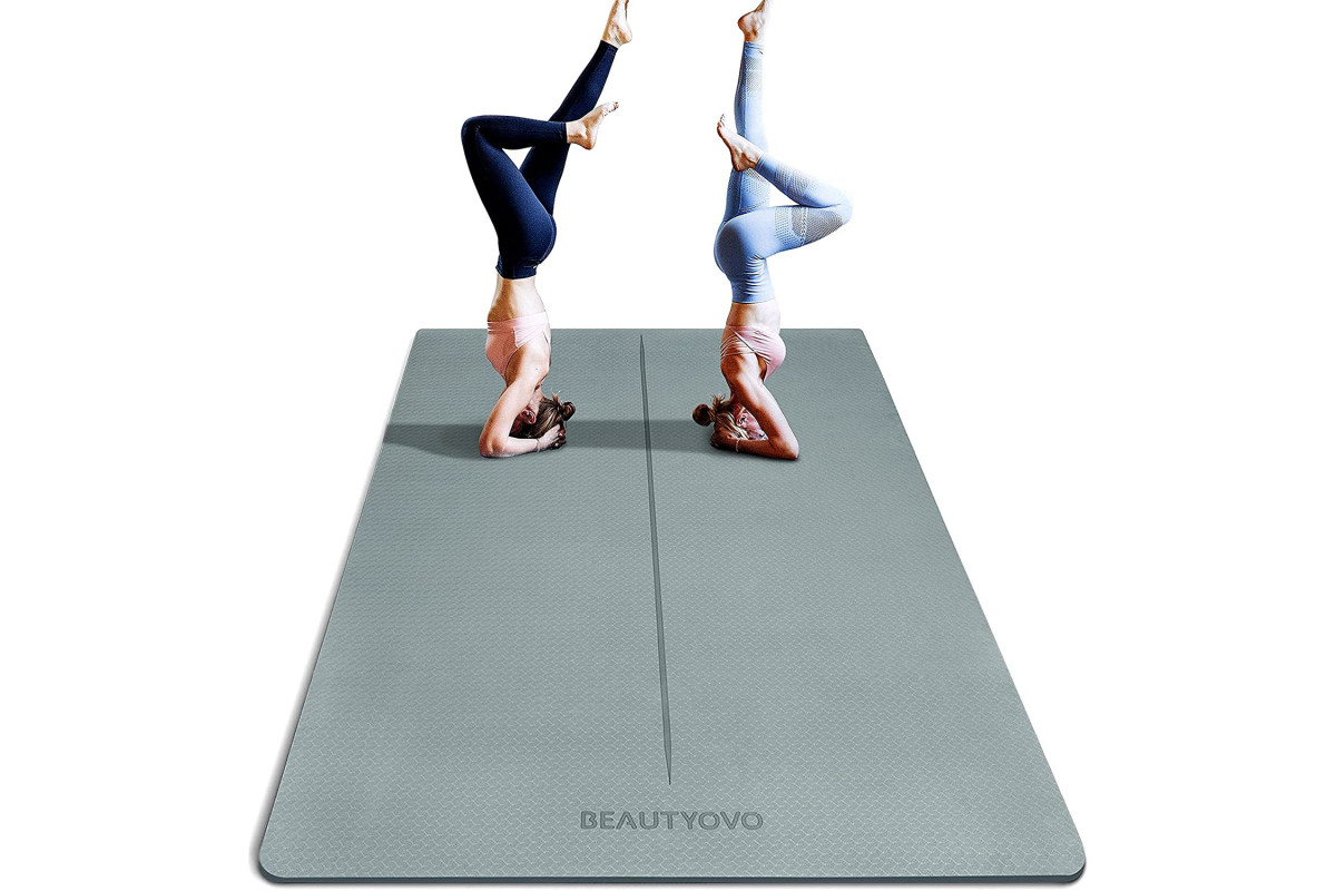 Get ready to level up your yoga practice with BalanceFrom GoYoga mat!