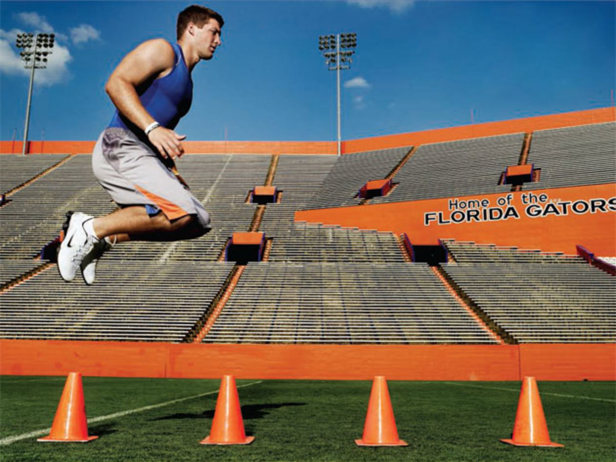 Lot Detail - 2006 Tim Tebow Florida Gators Freshman Year Bench