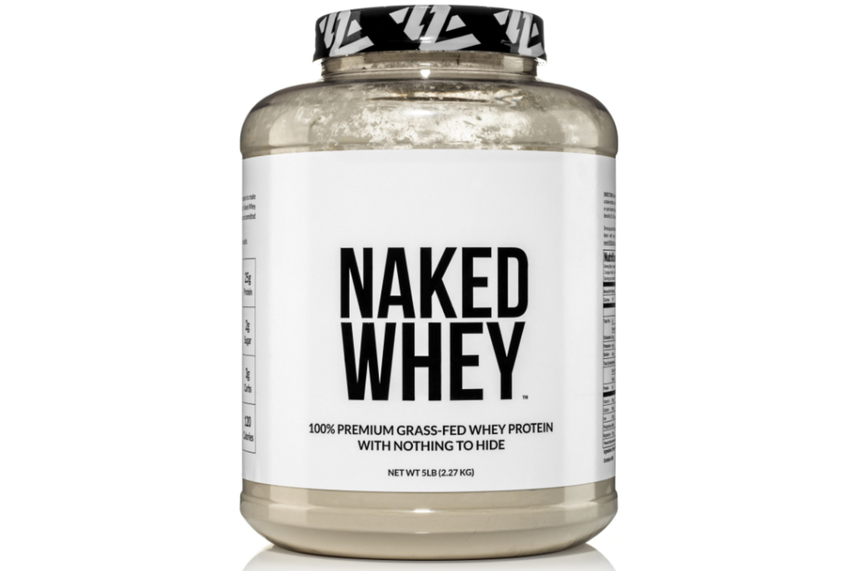 Grass-Fed Whey Protein Powder 5lb - Naked Whey – Naked Nutrition Canada
