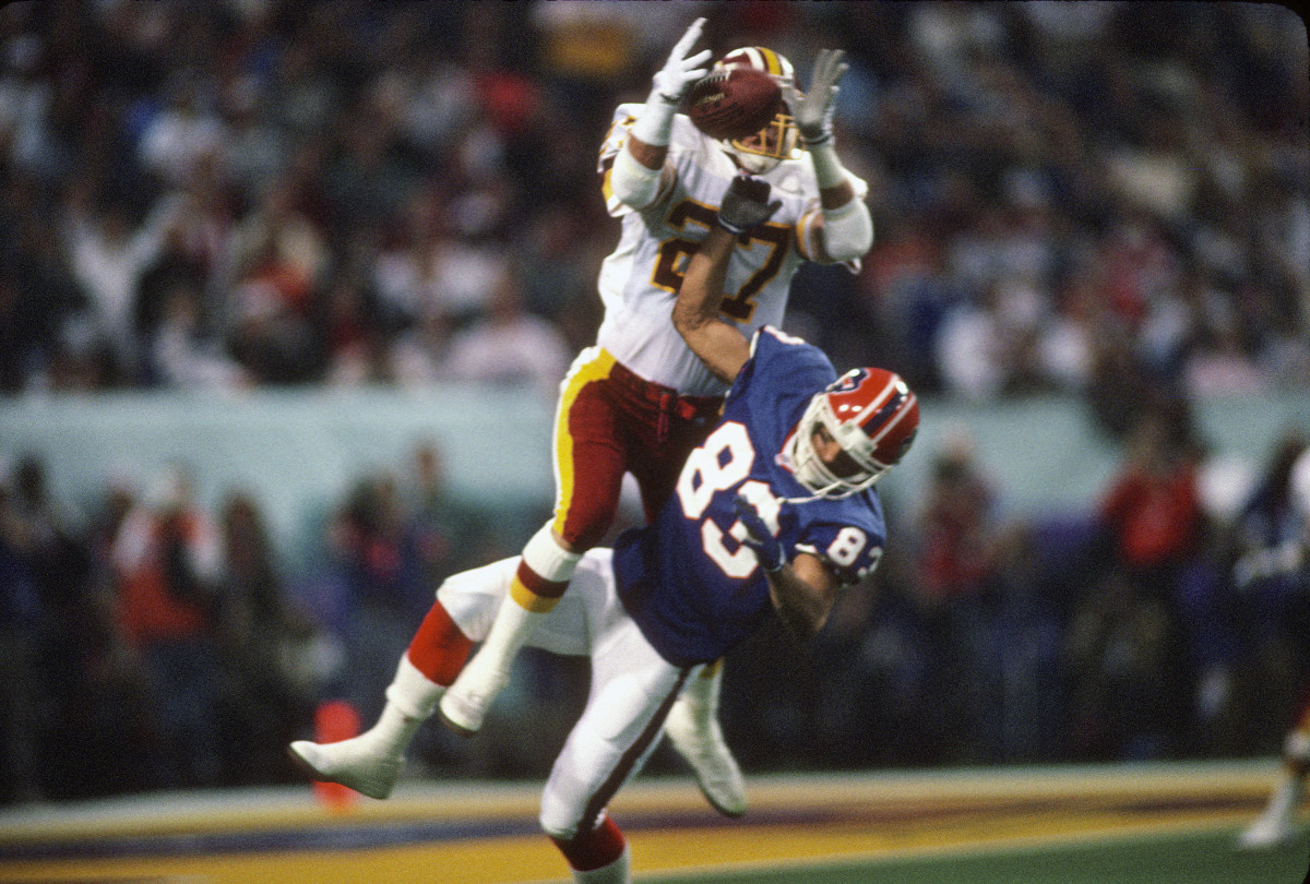 Vintage 1992 Super Bowl XXVI Buffalo Bills, Washington Redskins