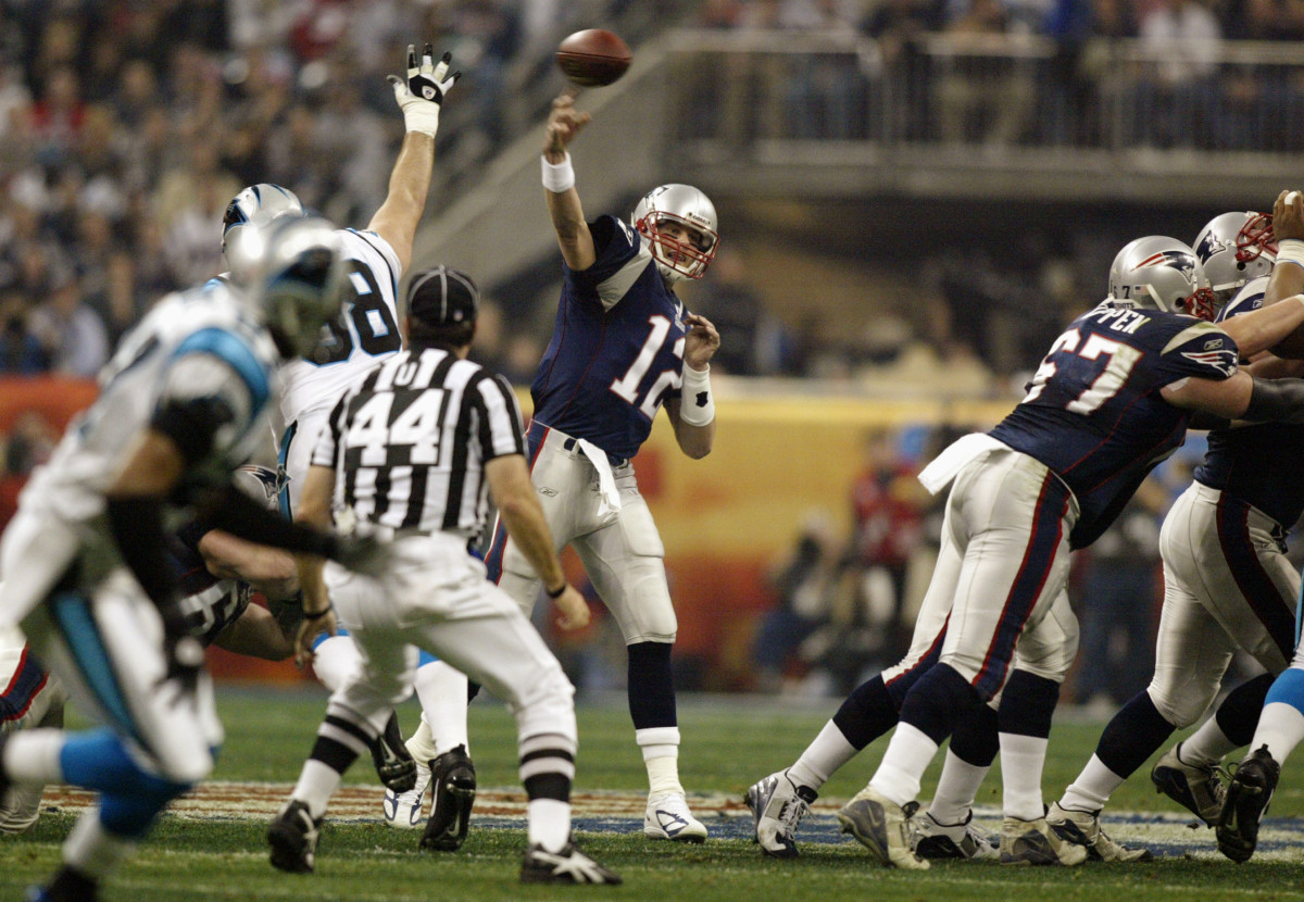 Panthers vs. Patriots Super Bowl 38