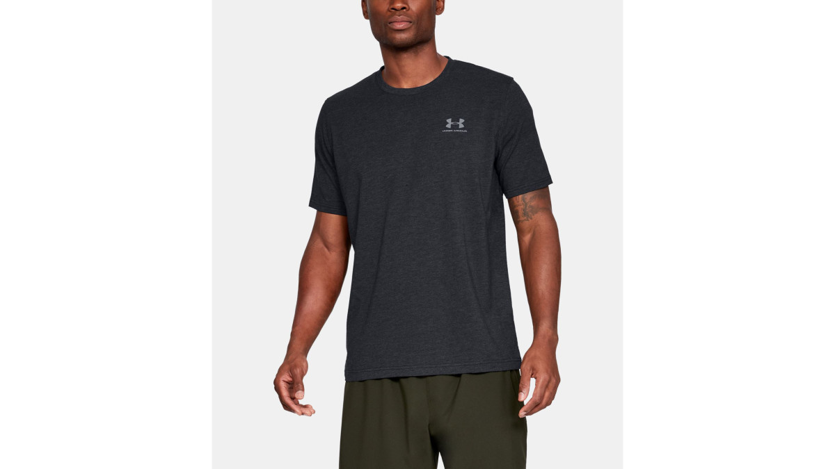 Under armour charged discount cotton left chest lockup