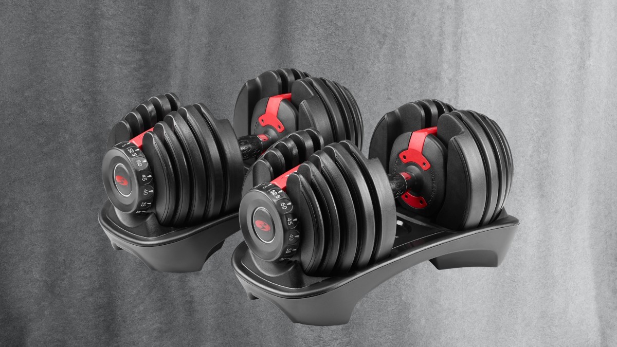 Off brand bowflex online dumbbells