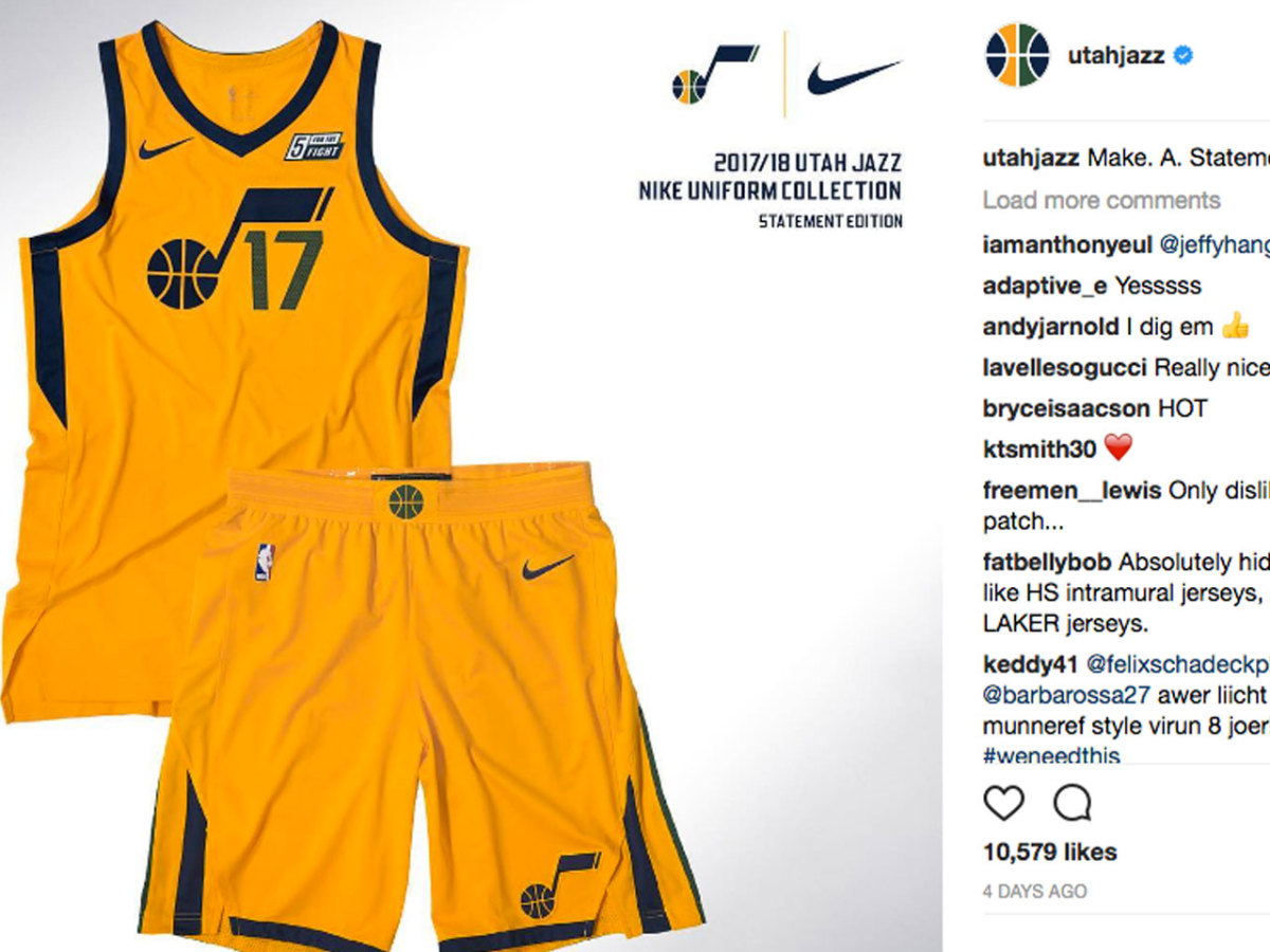 Nike NBA Uniforms 2017-2018 Season