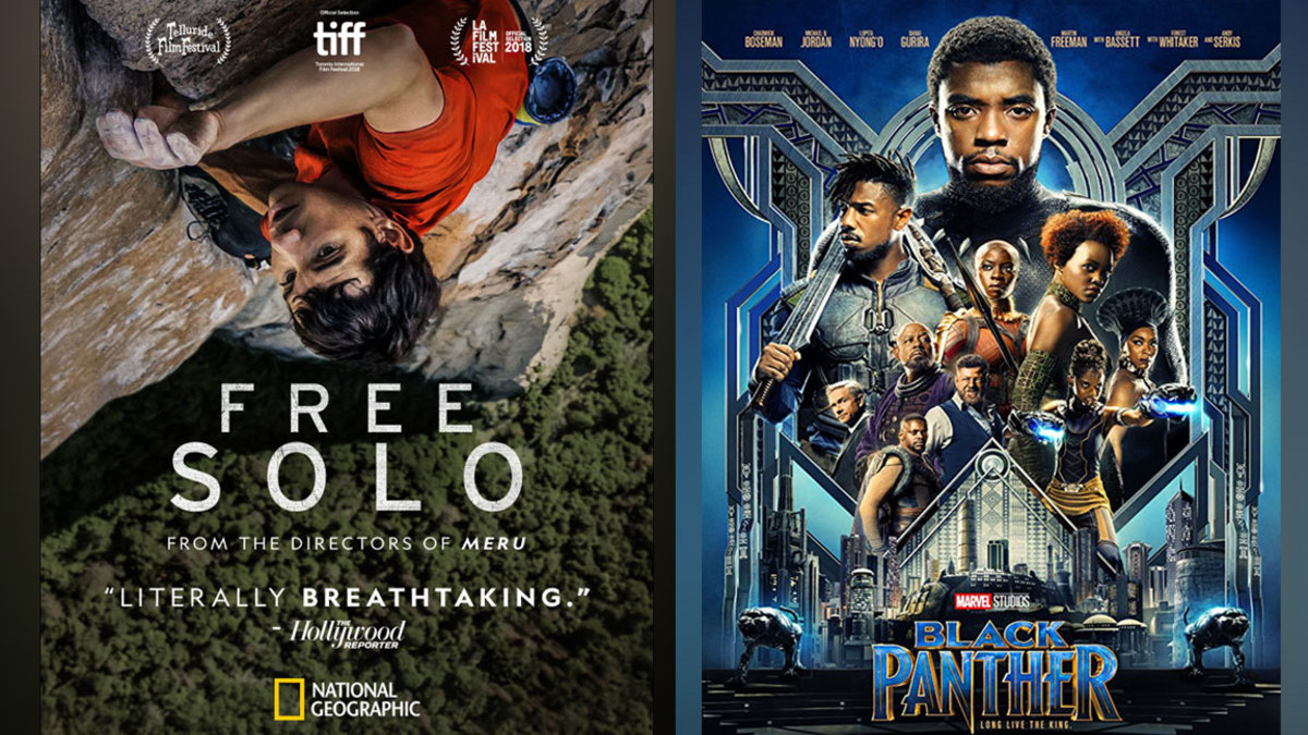 How to Stream 'Free Solo', 'Black Panther', and More Oscar-Nominated Movies  - Men's Journal