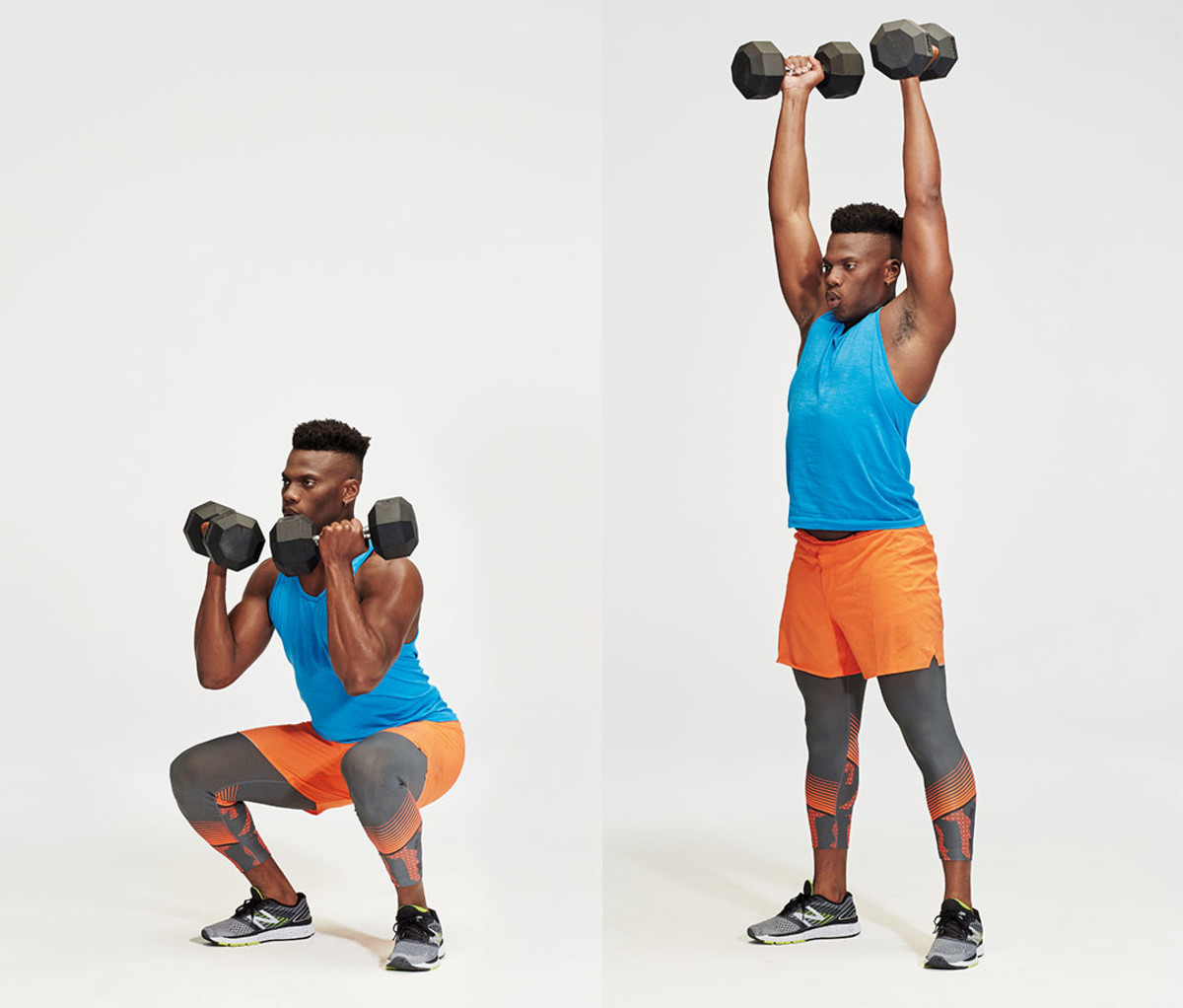 🔥🔥Dumbbell Ground To Overhead 🔥🔥 The Dumbbell GTOH is one of the best  exercises you can perform to help increase power, core strength, and  overall, By The Fitness Link