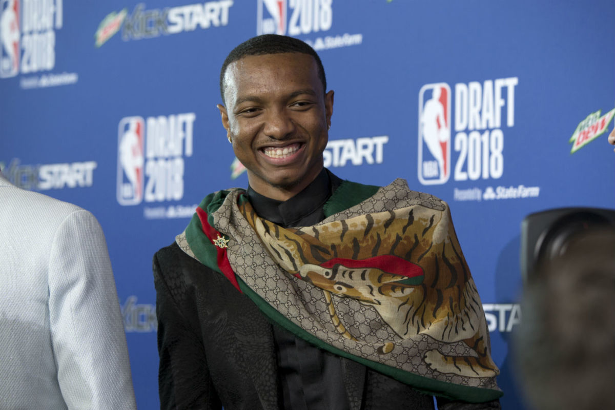 The Most Stylish Players on the Green Carpet at the NBA Draft 2018 - Men's  Journal