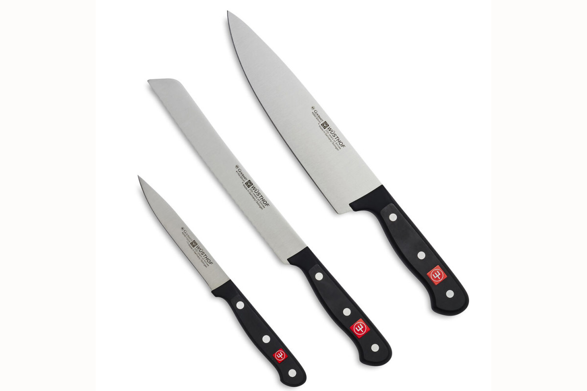 Wusthof Gourmet 3-Piece Knife Starter Set