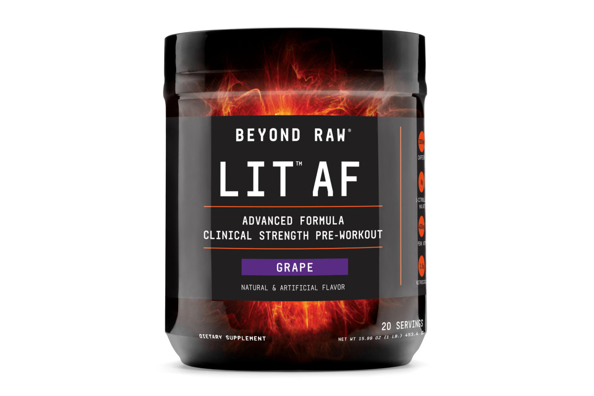 Bulk Up During Your Workout With Beyond Raw Lit AF Pre Workout From GNC