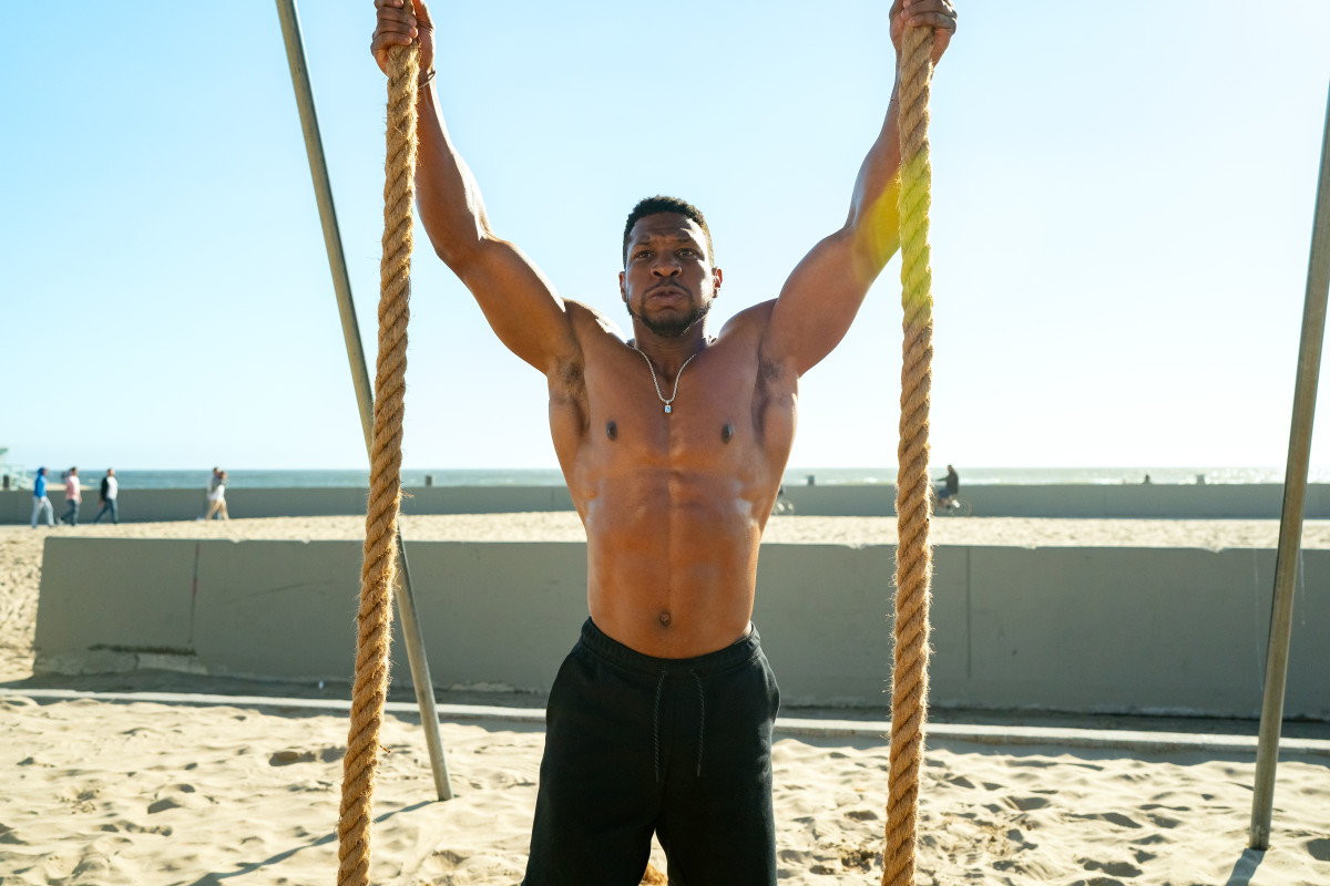 Jonathan Majors 'Creed III' Workout: Upper Body Bulk-Up - Men's