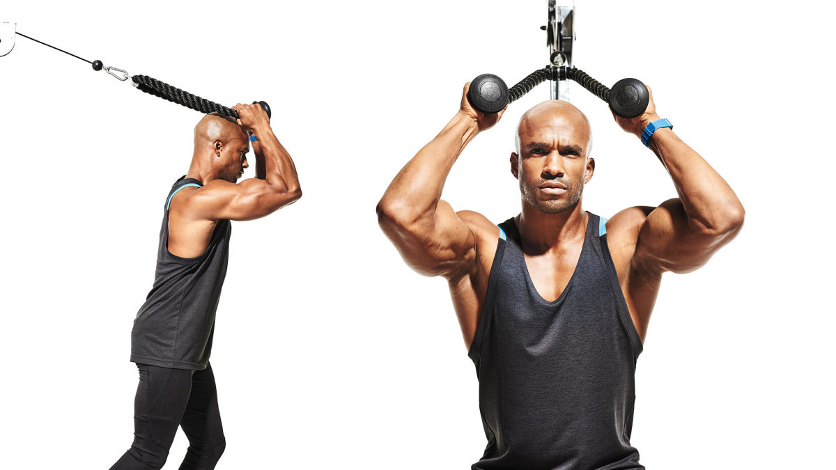 This Superset Triceps Workout For The Gym Hits Your Upper Arms Hard