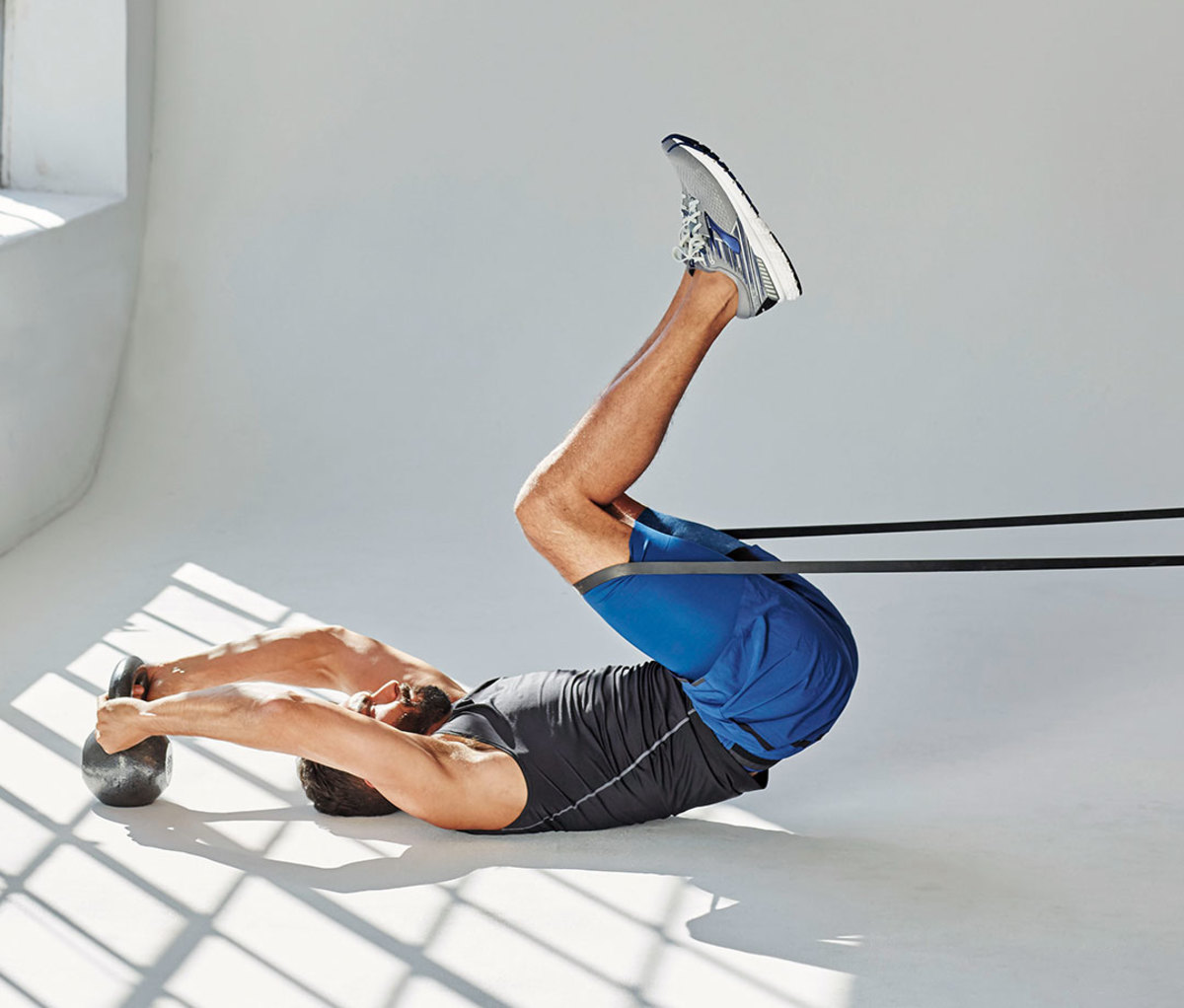 Rope Climb Crunches  Illustrated Exercise Guide