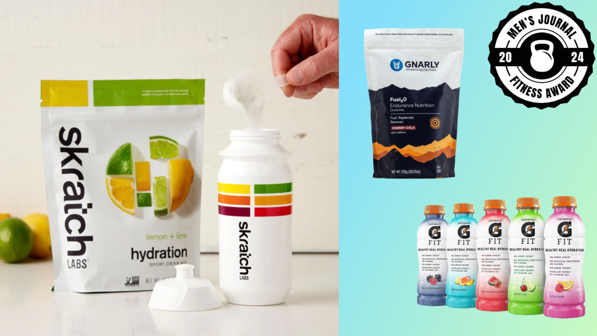 Hydration and recovery drinks for athletes
