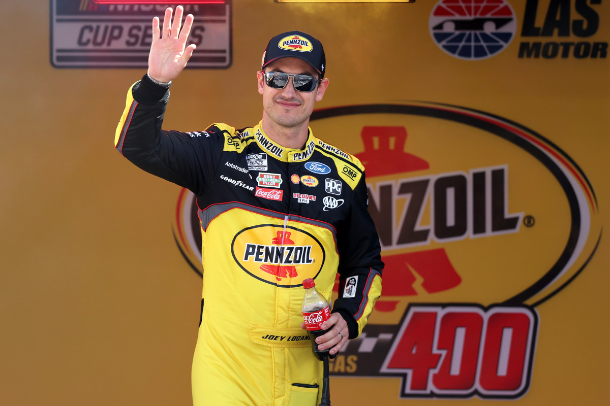 NASCAR Driver Joey Logano Gets Penalty for Unauthorized Glove at ...