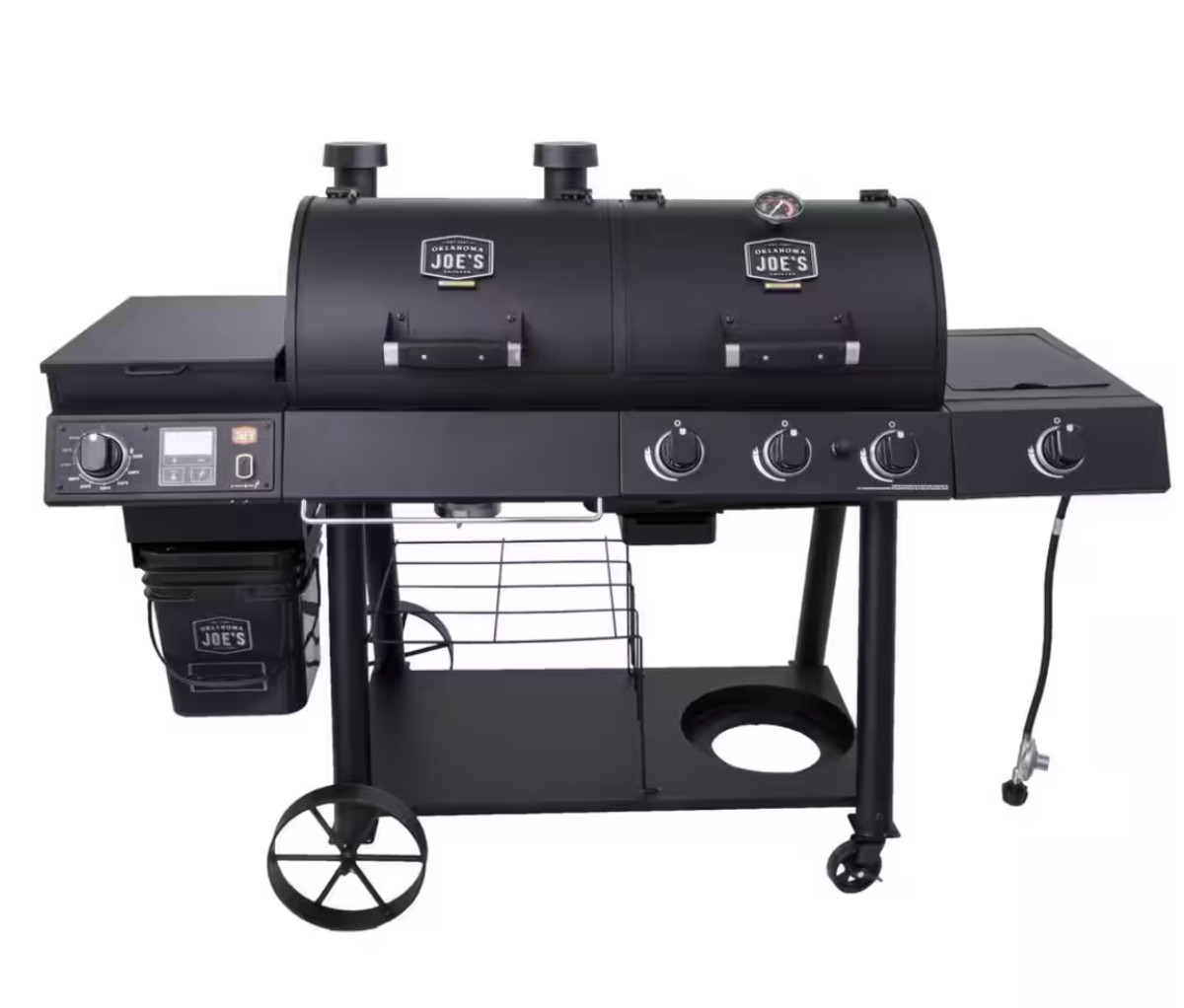 Gas and pellet grill best sale