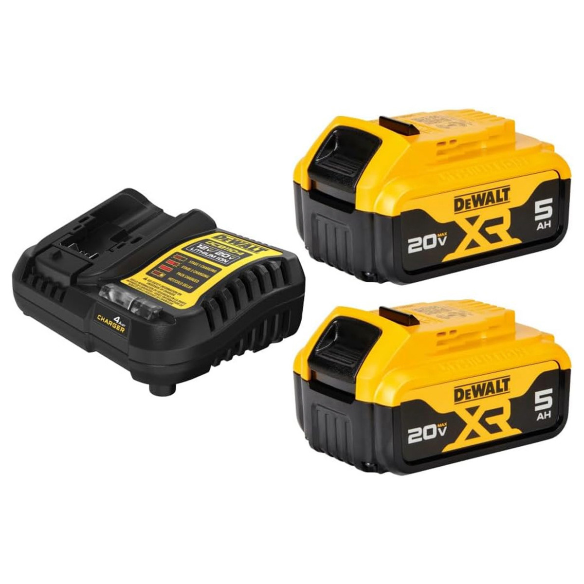 DeWalt s 20V Battery Kit Is Over 180 Off Right Now Men s Journal