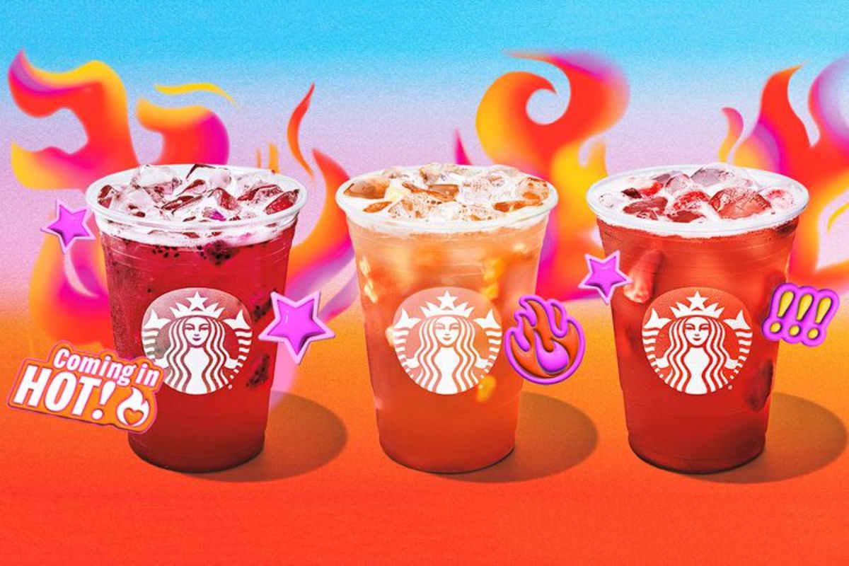 Starbucks Is Adding Four New Spicy Drink Items to Menus This Week Men