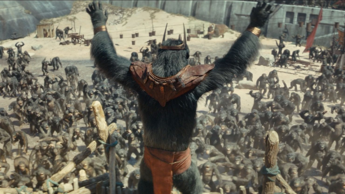 CLIP Kingdom of the of the Apes Scene Reveals Thousands of CGI