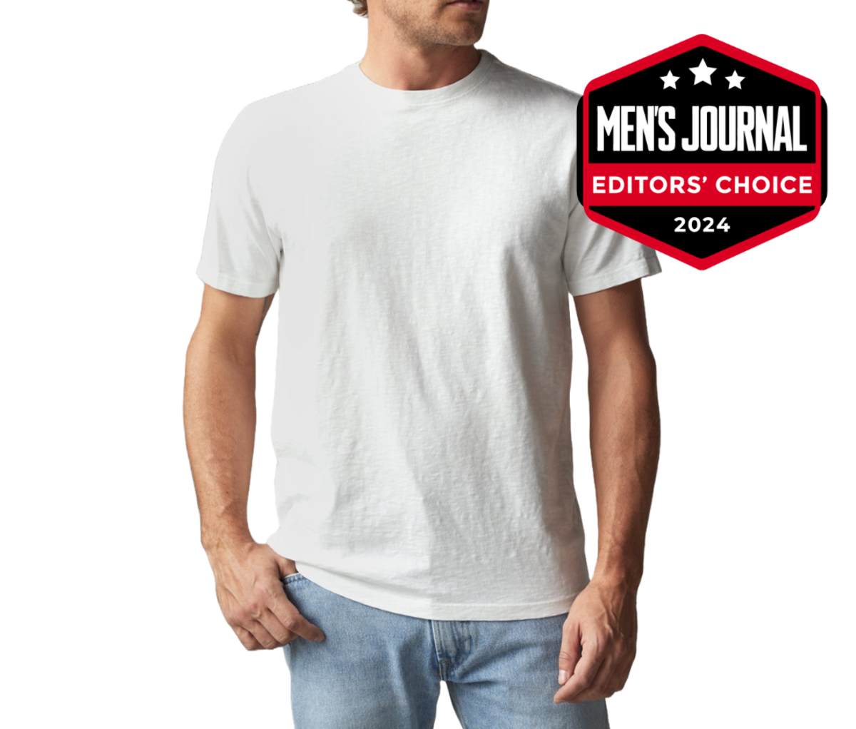 8 Best White T Shirts for Men in 2024 Men s Journal