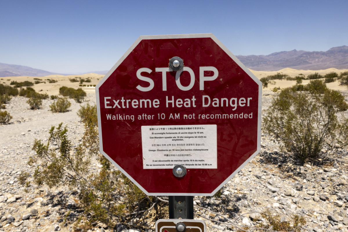 Motorcyclist Dies of Extreme Heat Illness in Death Valley's Record ...