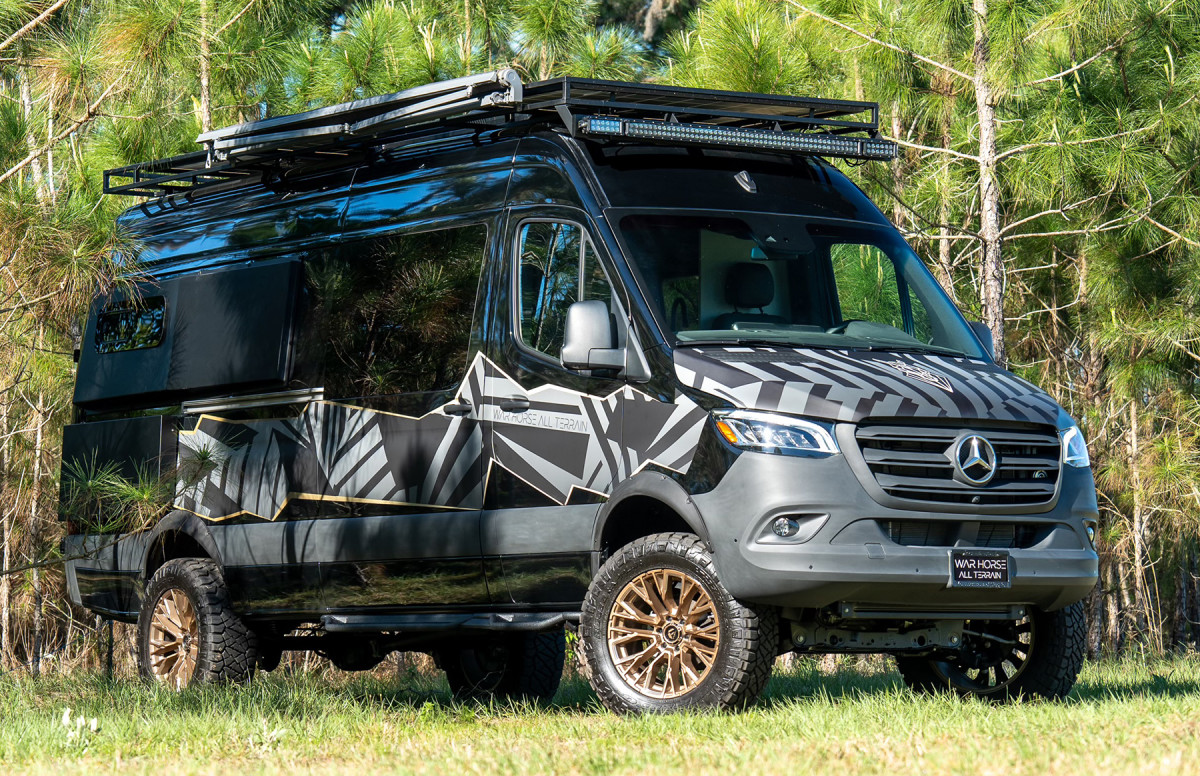 War Horse All Terrain Luxury Camper Vans offer Cutting-Edge Power ...