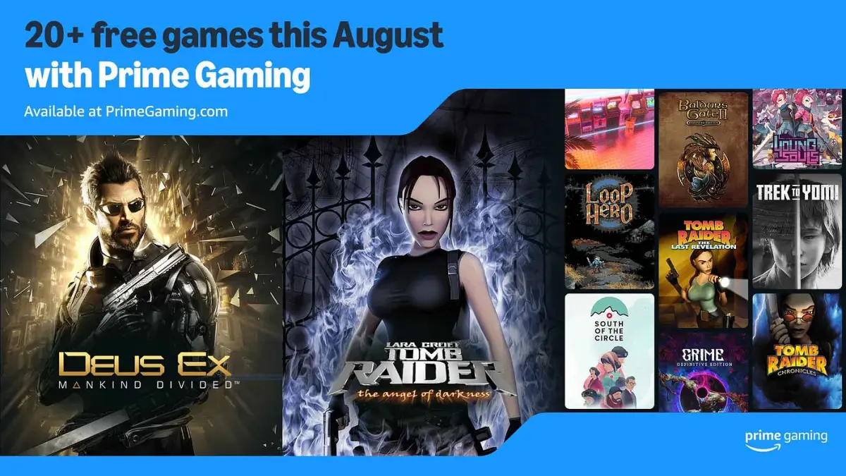 Prime Gaming Giveaways for August Include Over 20 Free Games - Men's ...