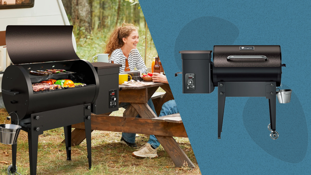 Walmart s Top Selling Wood Pellet Smoker Grill Is 41 Off Men s Journal