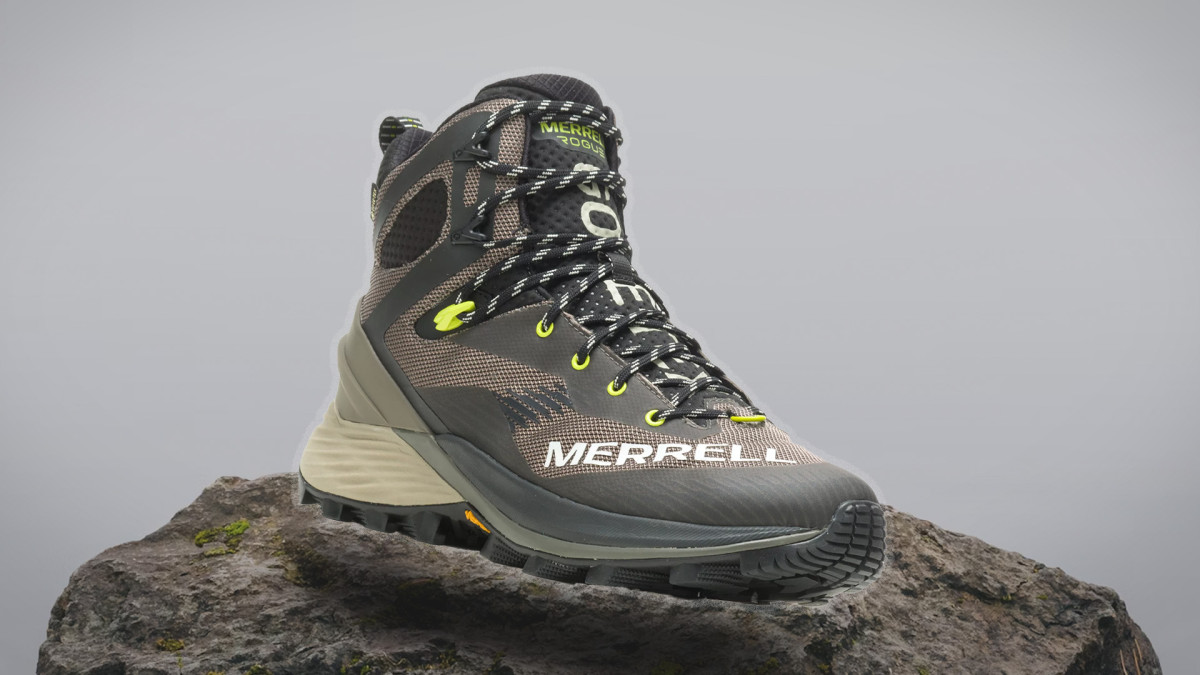 Merrell Rogue Hiker Mid GTX Hiking Boots Are Nearly 100 Off Men s Journal