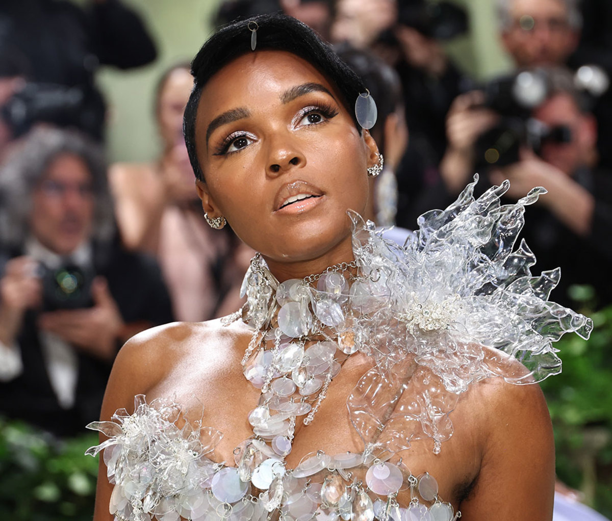 Head shot of Janelle Monáe, who ranks as one the ten most beautiful women in the world according to the Golden Ratio.