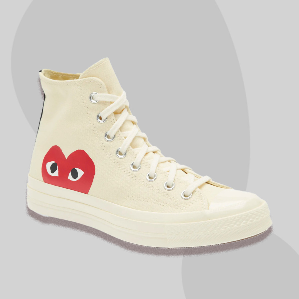High Top Waffle Heart Sneakers