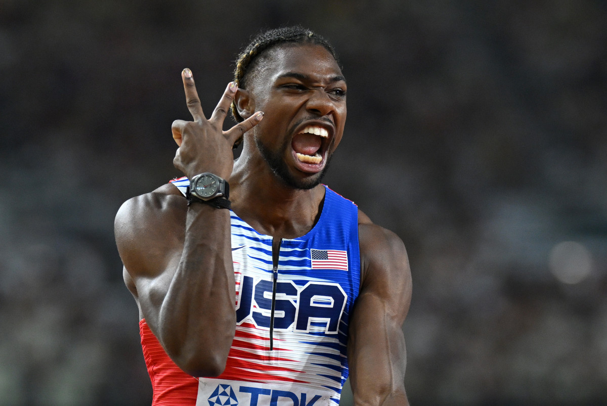 Noah Lyles Faces NBA Backlash After Dissing Players for Not Being