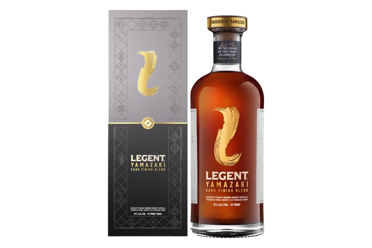 Legent Yamazaki Cask Finish Blend East Meets West Bourbon Men s