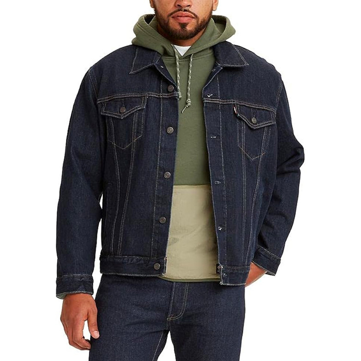 Buy U.S. Polo Assn. Men Navy High Neck Colour Block Quilted Jacket at Amazon .in