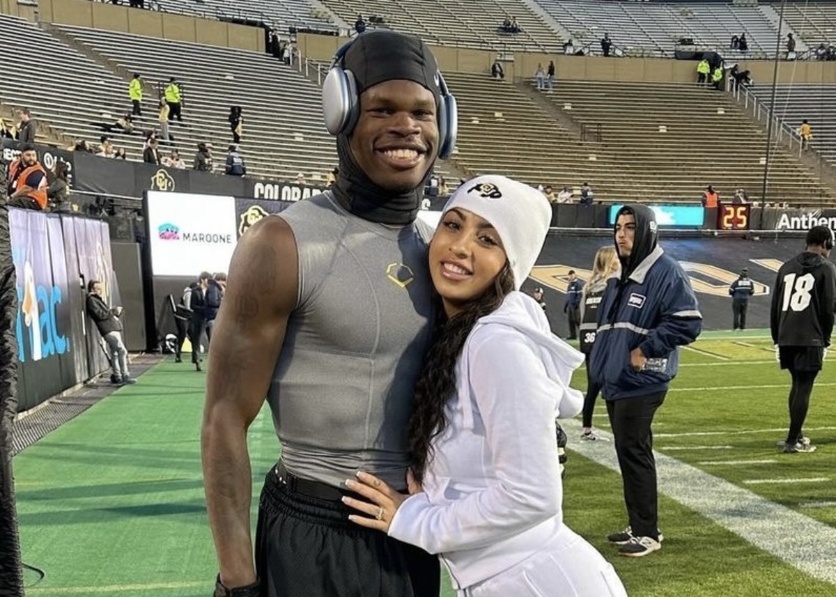 College Football Star Travis Hunter Buys Girlfriend Custom Hello Kitty ...