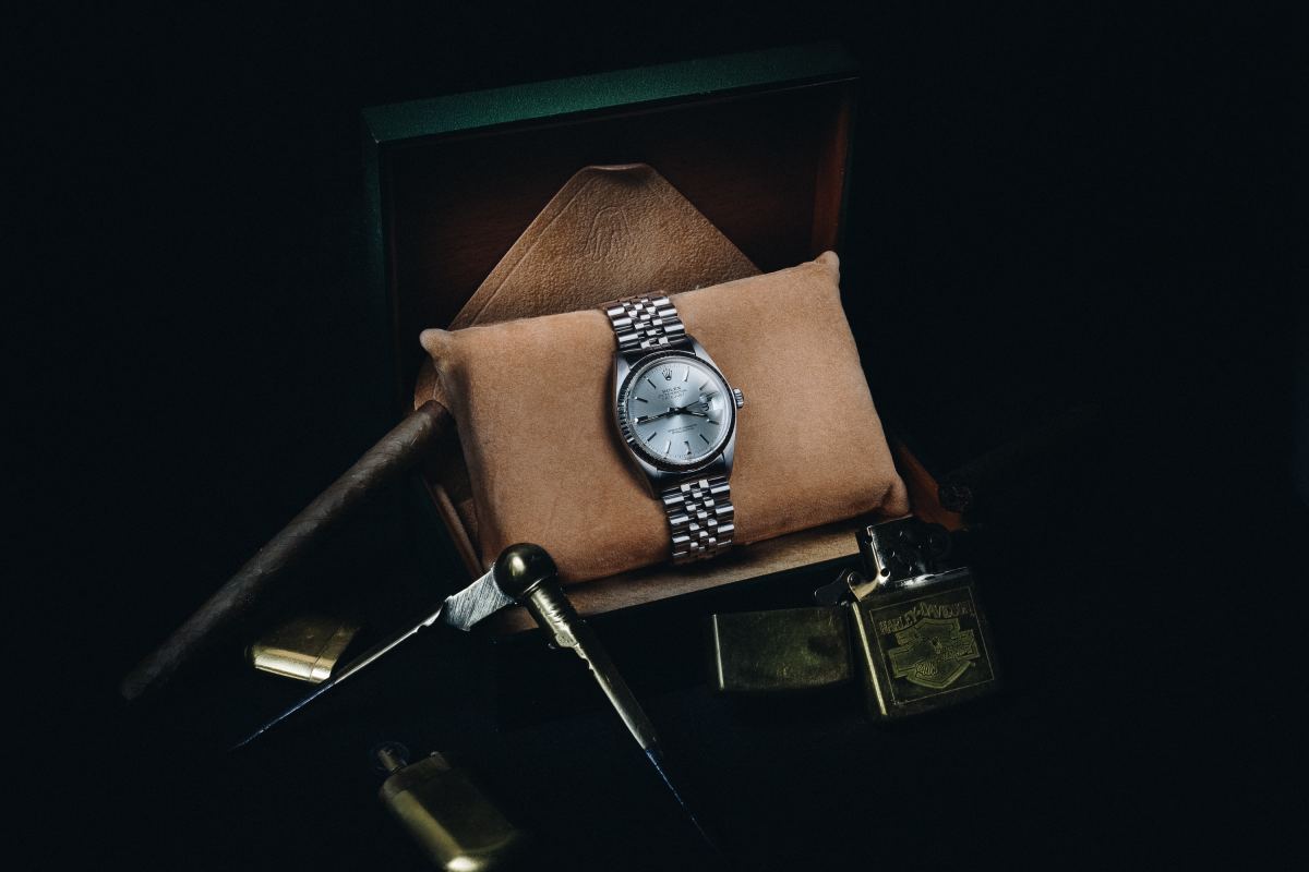 genuine leather Watch storage bag | CustomHu: Luxury Custom Watch Straps