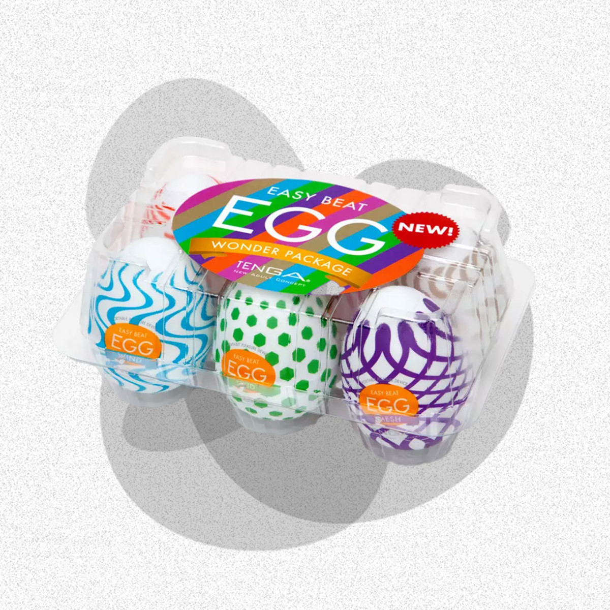 TENGA Egg Disposable, One Time Use, Super Stretchable Male Masturbator  Sleeve, Wind