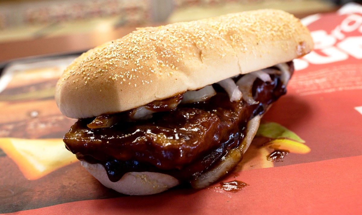 McDonald's McRib Returns With Limited HalfGallon Sauce Jugs Men's