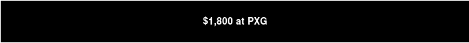 $1,800 at PXG