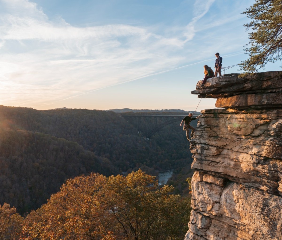 Rock climbing