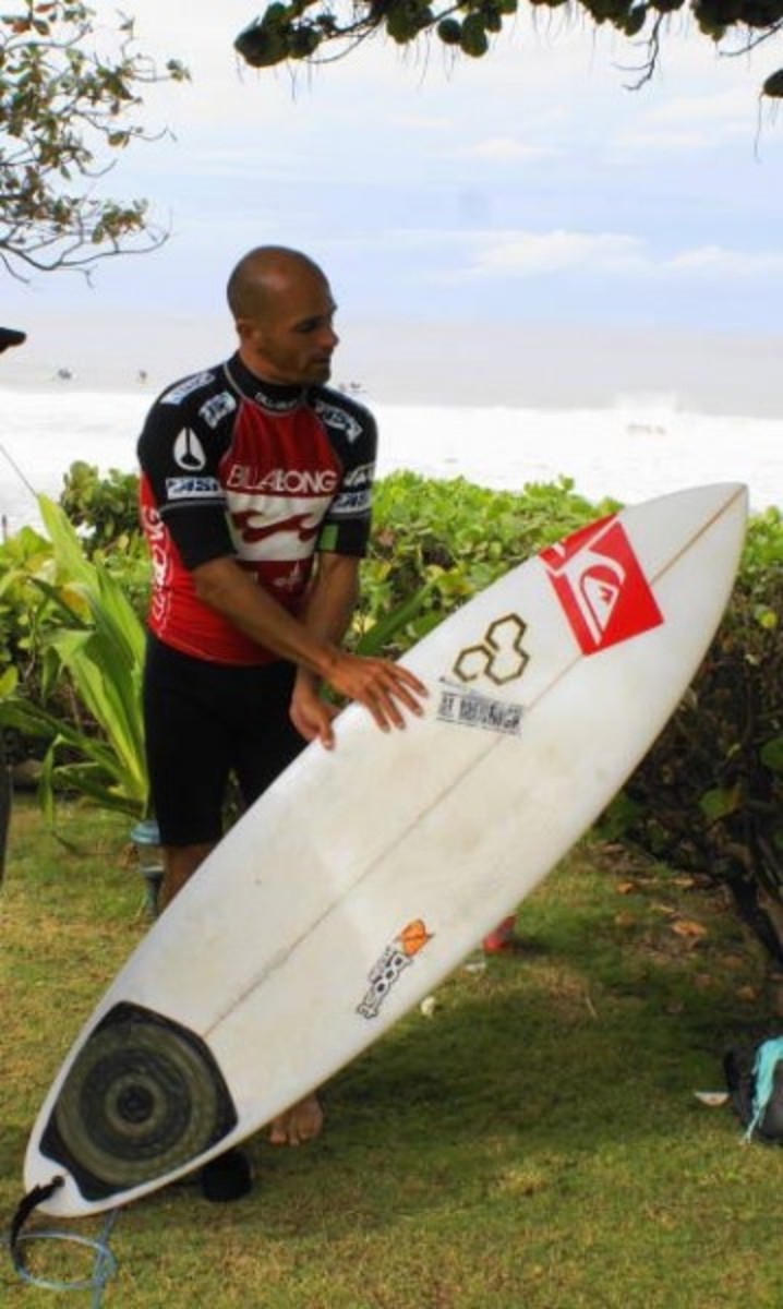 al merrick kelly slater surfboard